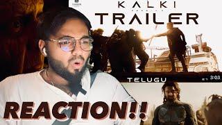 Kalki 2898 AD Trailer | REACTION!! | Prabhas | Amitabh Bachchan | Kamal Haasan | Deepika| Nag Ashwin