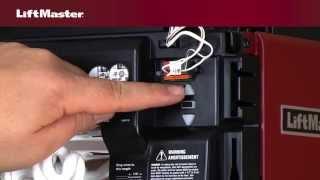 How to program travel on LiftMaster® Security+2.0™ garage door opener