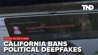 California's political deepfakes ban; How to spot the fakes