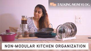 Productive Day Vlog | Organizing my Non-Modular Kitchen | Cooking, Organizing & Festive Preparation