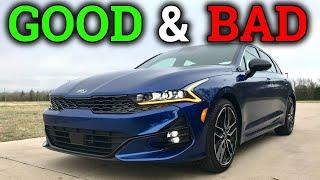 The GOOD & the BAD With the All-New 2021 Kia K5 Sedan