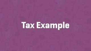 Tax Rate Example - WooCommerce Guided Tour