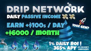 HOW IM MAKING $200+ DAILY / $6000+ MONTH IN PASSIVE INCOME WITH DRIP NETWORK!