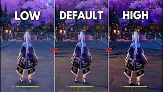 Does GRAPHICS Effect Your GAMEPLAY?? Low vs High GFX [ Genshin Impact ]