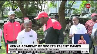 CS Murkomen launches the 2024 academy of sports talent camps