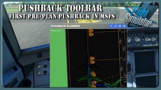 Toolbar Pushback | Addon | MSFS2020