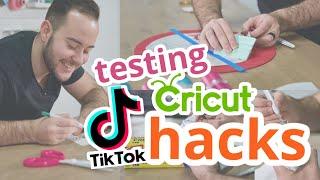 TESTING CRICUT TIK TOK HACKS: These ALL Can’t Really Work? 