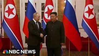 Putin and Kim Jong Un sign strategic partnership, deepening ties