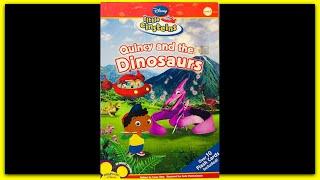 DISNEY LITTLE EINSTEINS "QUINCY AND THE DINOSAURS" - Read Aloud Storybook for kids, children