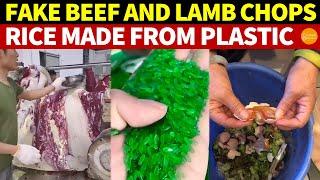 Scary Counterfeit Foods In China: Fake Beef and Lamb Chops,Rice Made from Plastic,Aluminum Dumplings