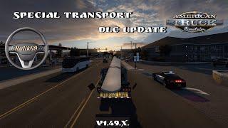 American Truck Simulator 1.49 : Special Transport DLC Update