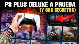 PRUEBO el NUEVO PLAYSTATION PLUS DELUXE en PS5 y DESVELO sus SECRETOS  PS Plus Deluxe - PS4 y PS5