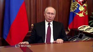 Putin kündigt Militäroperation in der Ost-Ukraine an