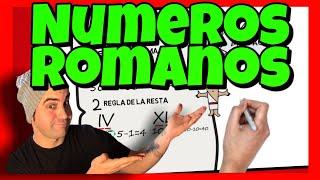 ️ Los NUMEROS ROMANOS para NIÑOS de PRIMARIA ️ [ REGLAS DE ESCRITURA ]