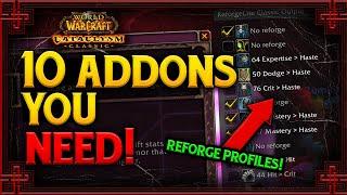 Top 10 Addons You Need for Cataclysm Classic!