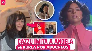 Cazzu Reacciona a Los Abucheos a Angela Aguilar en los Kids Choice, Imita su Baile y Envía mensaje