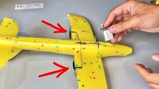 How to Make RC Airplane at Home - Amazing Homemade Airplane - Tutorial