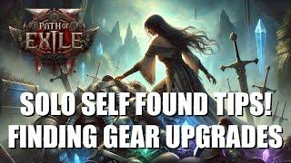 Path of Exile 2 - Solo Self Found (SSF) Tips! Finding Gear Upgrades!