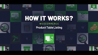 WooCommerce Product Table Listing