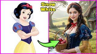 Snow White characters in Real Life + Their Favorites! | Flash Quiz