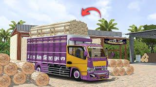 Antar Kayu Sengon Muatan Full  Mod Map BUSSID V4.2