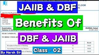 Benefits of JAIIB & DBF | Class - 02