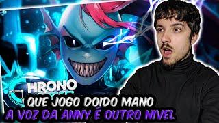 (QUE VOZ SURREAL!) REAGINDO ao Undyne (Undertale) - DETERMINAÇÃO | Chrono x @AnnyTHN | REACT // Nai