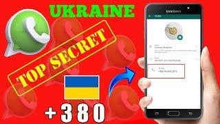 Create a Ukraine Number for whatsapp / How To Create Ukraine Whatsapp | +380 Whatsapp Number 2021