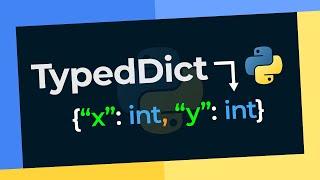"TypedDict" In Python Is Actually AWESOME!