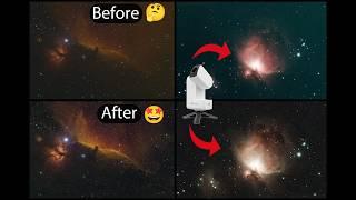 How to HUGLEY IMPROVE your Astro images in under 2-Minutes! (Seestar S30 /GraXpert / Telescope Live)