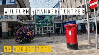 The Wulfron Shopping Centre And Mander Shopping Centre 4K - Wolverhampton City Centre - August 2024