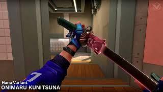 ONI KATANA Gameplay  - Oni 2.0 Bundle Showcase #Valorant