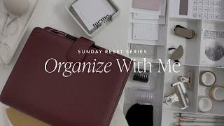 #SundayReset Let's Get Organized | Cloth & Paper