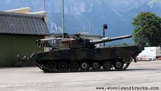 Leopard 2A4 Demonstration an 200 Jahre Waffenplatz Thun, Schweiz