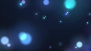 Blue Light Bokeh Effect Overlay Video Loop - Effects Background Video