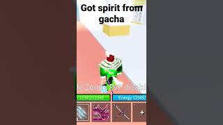 I got spirit from roll!? #roblox #bloxfruits