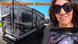 RV Home Base Under Snow, San Diego Rain Forecasted & Exploring Pacific Beach | Nomad Life