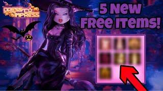 5 NEW FREE ITEMS IN DRESS TO IMPRESS HALLOWEEN UPDATE!  | DTI Roblox  | Easy Tutorial 