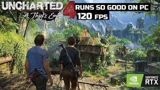 Uncharted 4 PC Ultra Settings Gameplay at 120 FPS Nvidia RTX 3060 Ti