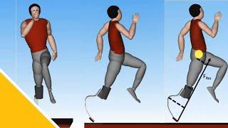 Long Jump with a Sport Prosthesis | Dr Johannes Funken