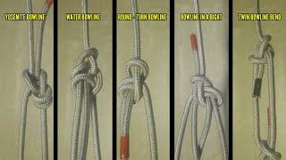 1093 How To Tie The 5 Most Useful Bowline Knots (Cara Mengikat 5 Simpul Bowline Paling Berguna)