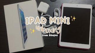 Unboxing iPad Mini 1 from Shopee (2021) | Serial number checked