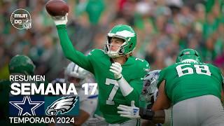 Dallas Cowboys vs. Philadelphia Eagles | Resumen NFL en español - Semana 17 | NFL Highlights 2024