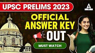 UPSC Prelims Answer Key 2023 Out | How to Download UPSC Prelims Answer Key 2023