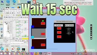 How to Simulate Elevator Design using omron plc (CX programmer and CX designer)