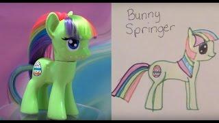 EASTER BUNNY SPRINGER PONY || Custom OC Pony Giveaway #FCF by MandaPanda Toy Collector