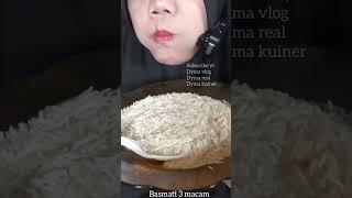 DYMA KULINER KOMPILASI 3 vidio Makan Beras Mentah #asmr #mukbang @dymavlog @Dymakuliner