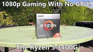 Gaming With The New AMD Ryzen 5 3400G!