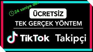 24 saniye de Tiktok Takipçi Arttırma Öğren | Şifresiz & Ücretsiz