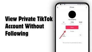 How to View Private TikTok Account Without Following | View private TikTok accounts | 2024